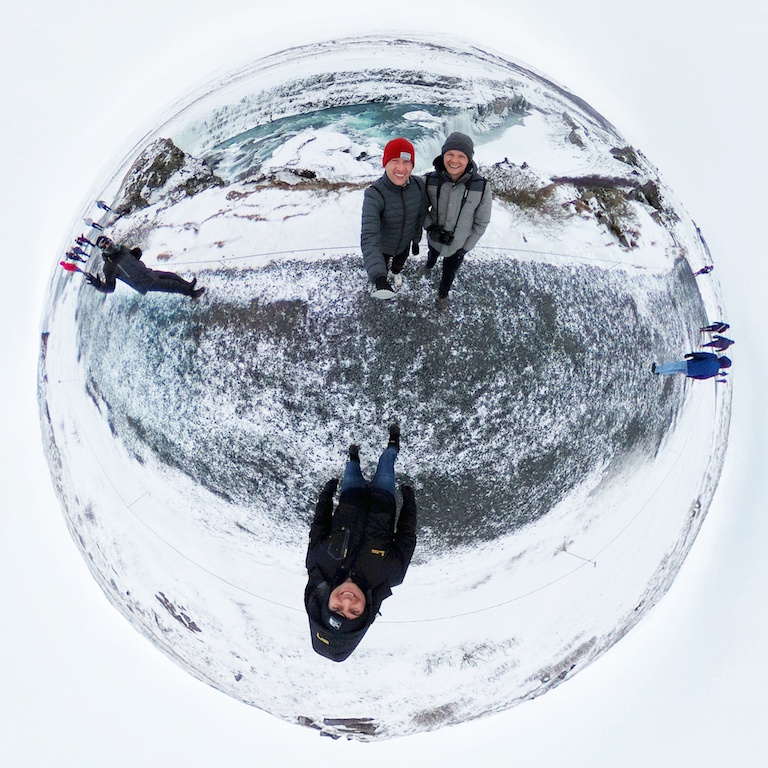 Fisheye in Iceland