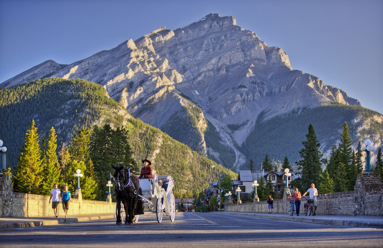 Banff Avenue. 