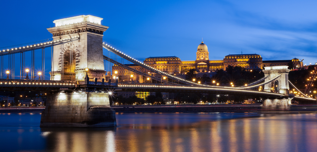 Budapest, Hungary, Chain Bridge, Gay, Travel