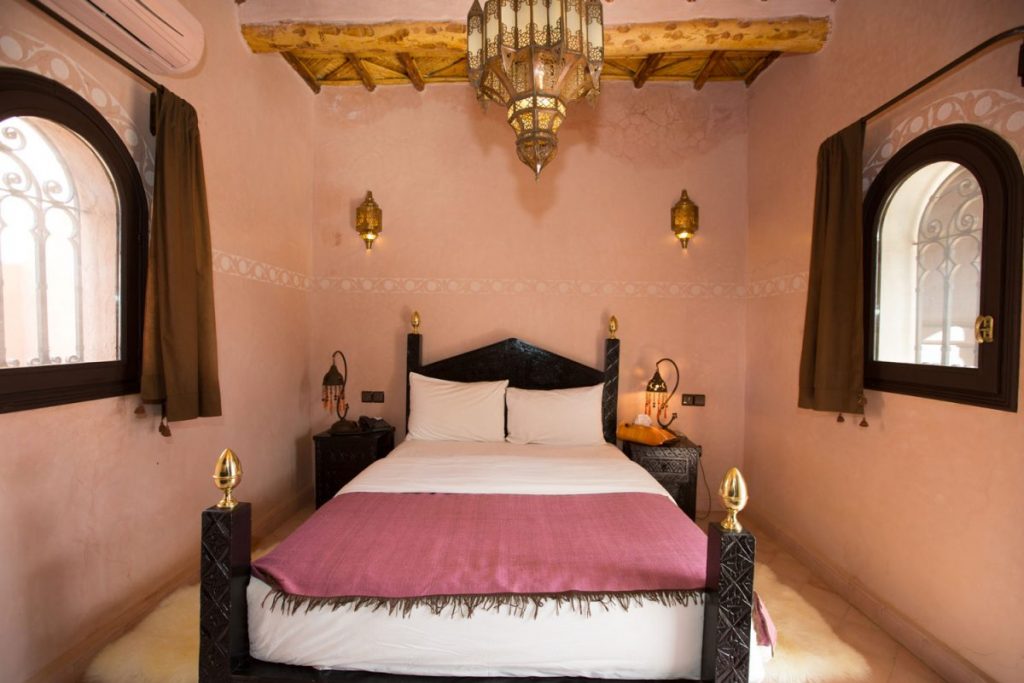 A preview of the standard room at our Ait Benhaddou hotel.